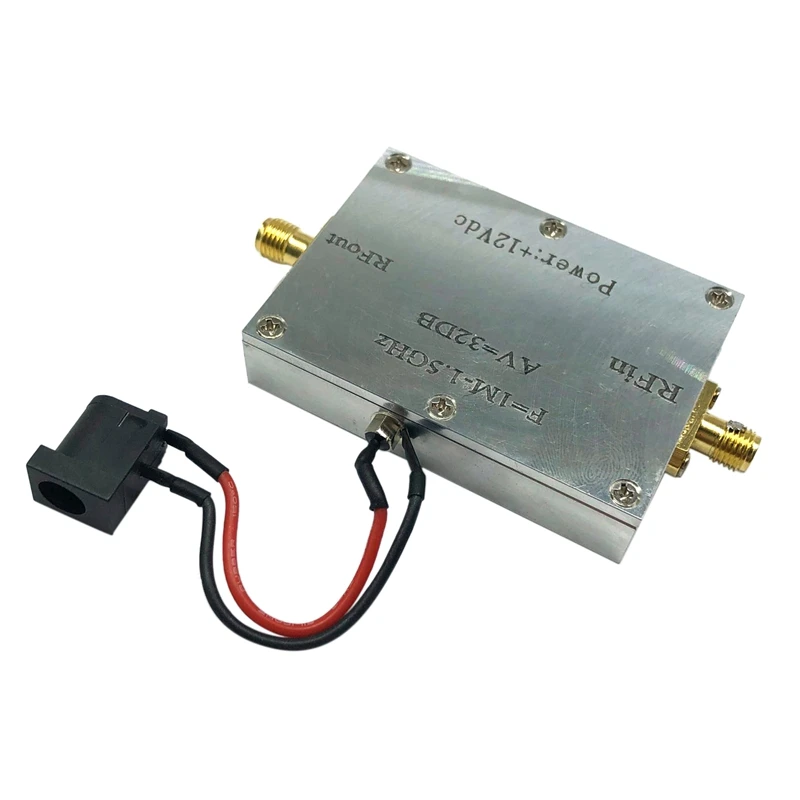 

Top Deals 1Mhz-1.5Ghz Low Noise Amplifier 32DB High Gain Low Noise Receiver Preamp