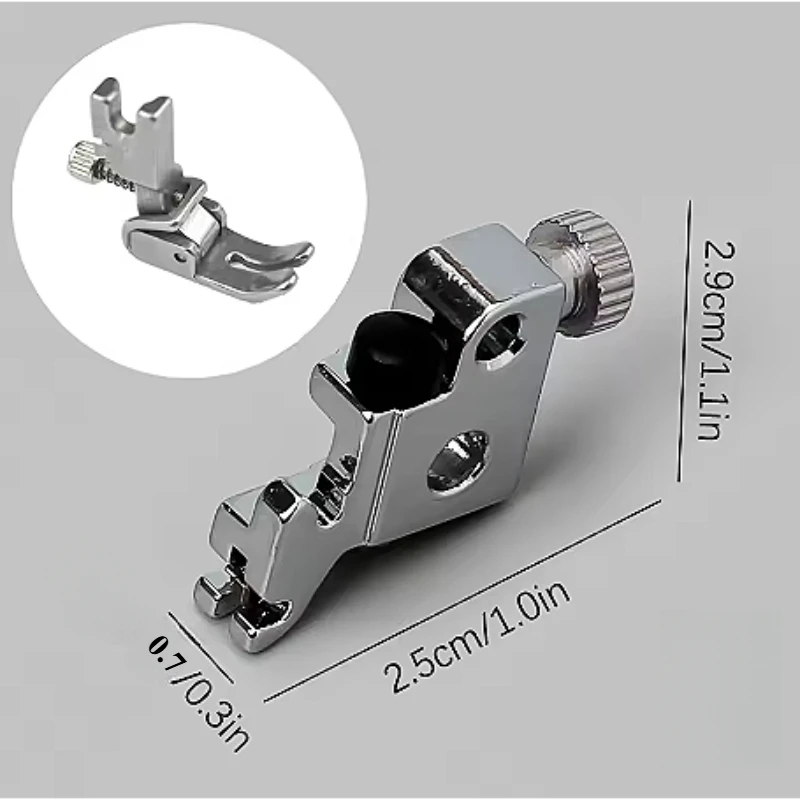 1pc Snap on Low Shank Adapter Presser Foot Holder with Universal Press Foot for Household Sewing Machine Quilting Stitching Foot