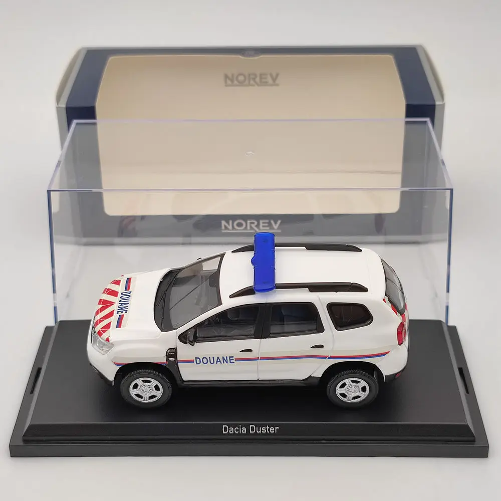 

1/43 Norev For Dacia Duster DOUANE POLICE 2019 Diecast Models Car Christmas Gift Limited Collection