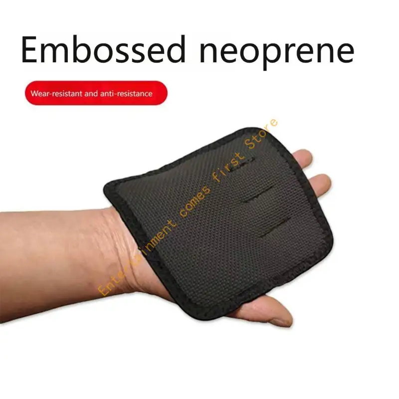 Padded Weightlifting Palms Grip for Rows, Pull-up, and Strength Machine Set 55KD