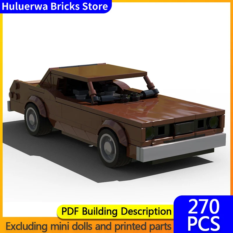 

Модель скоростного гоночного автомобиля MOC, строительные кирпичи, тряпка, ретро мускулистый автомобиль, модульная технология, детские праздничные подарки, сборные игрушки, костюм