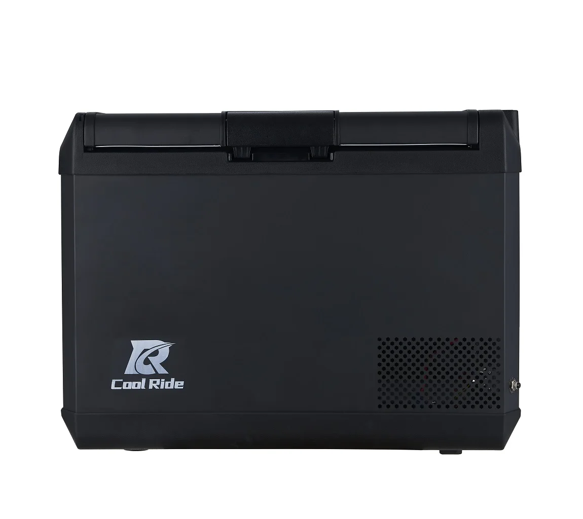 CoolRide-nevera portátil T47 para coche, nevera para exteriores, 12V, 24V, con compresor, una sola zona de refrigeración