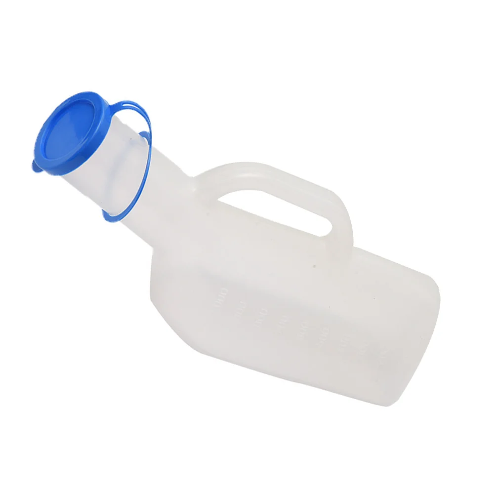 

1pc Large Capacity Urinal Bottle Thickened Plastic Chamber Pot For Patient Elderly Portable Bedpan Travel Camping Hospital Use