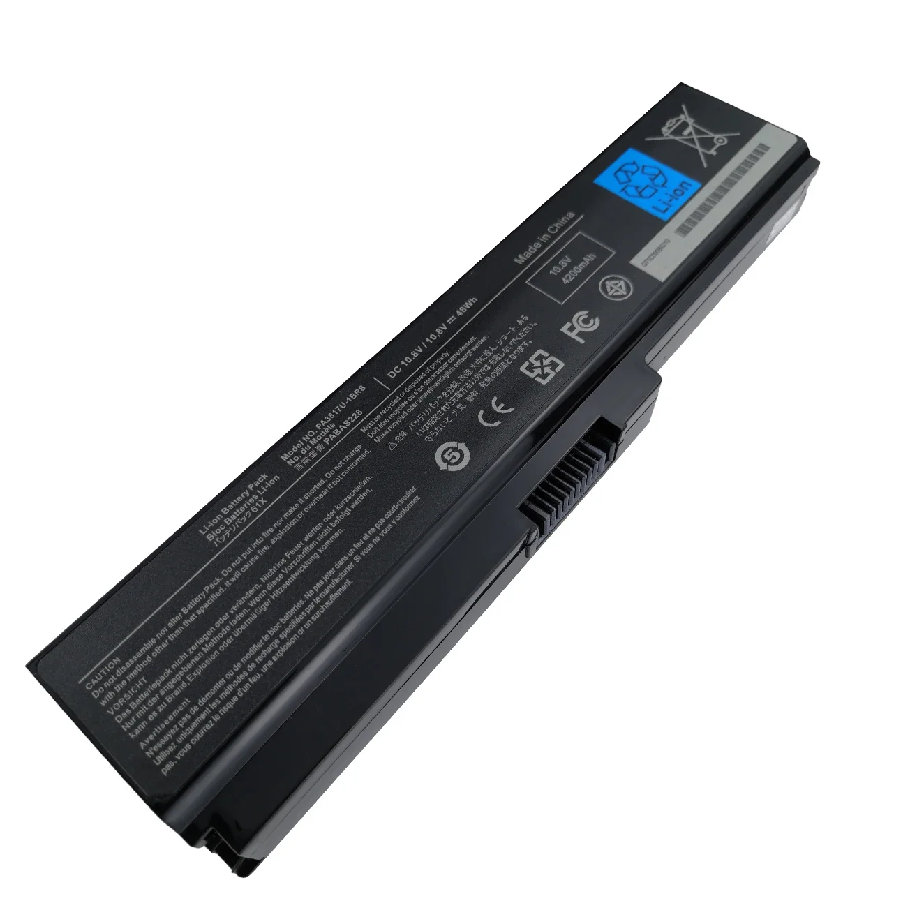 PA3817 PA3817U-1BRS laptop batterij voor Toshiba C600 L635 L655 L635 L735 L735 L510 M800 M900 A665 P755 PABAS229 48WH 6cel