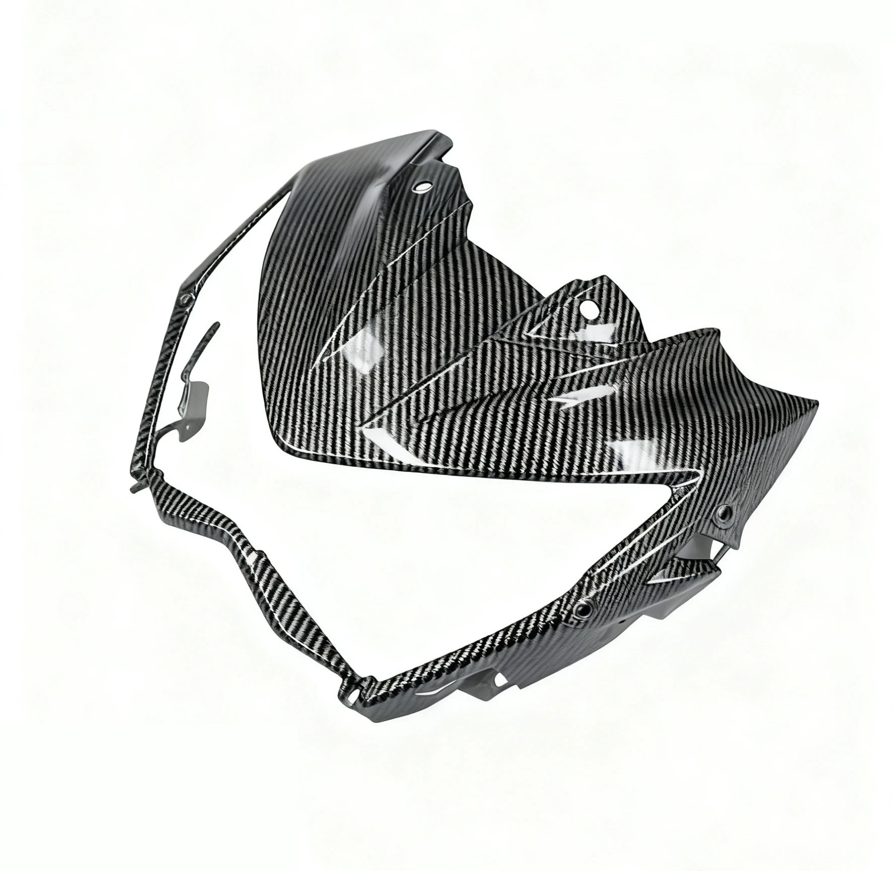 ABS Plastic Carbon Fiber Color Motorcycle Panel for KAWASAKI Z800 2013-2017 Front Nose Headlight Guard Cover Cowling Fairings