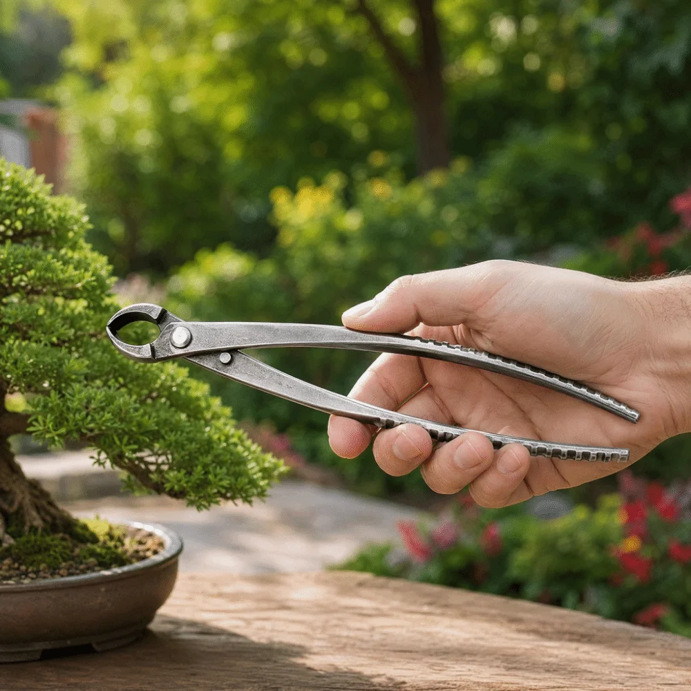 Hand Pruner Stainless Steel Bonsai Tools Multifunctional Anti-slip Ball Joint Shears 21cm Portable Pruning Shears Garden