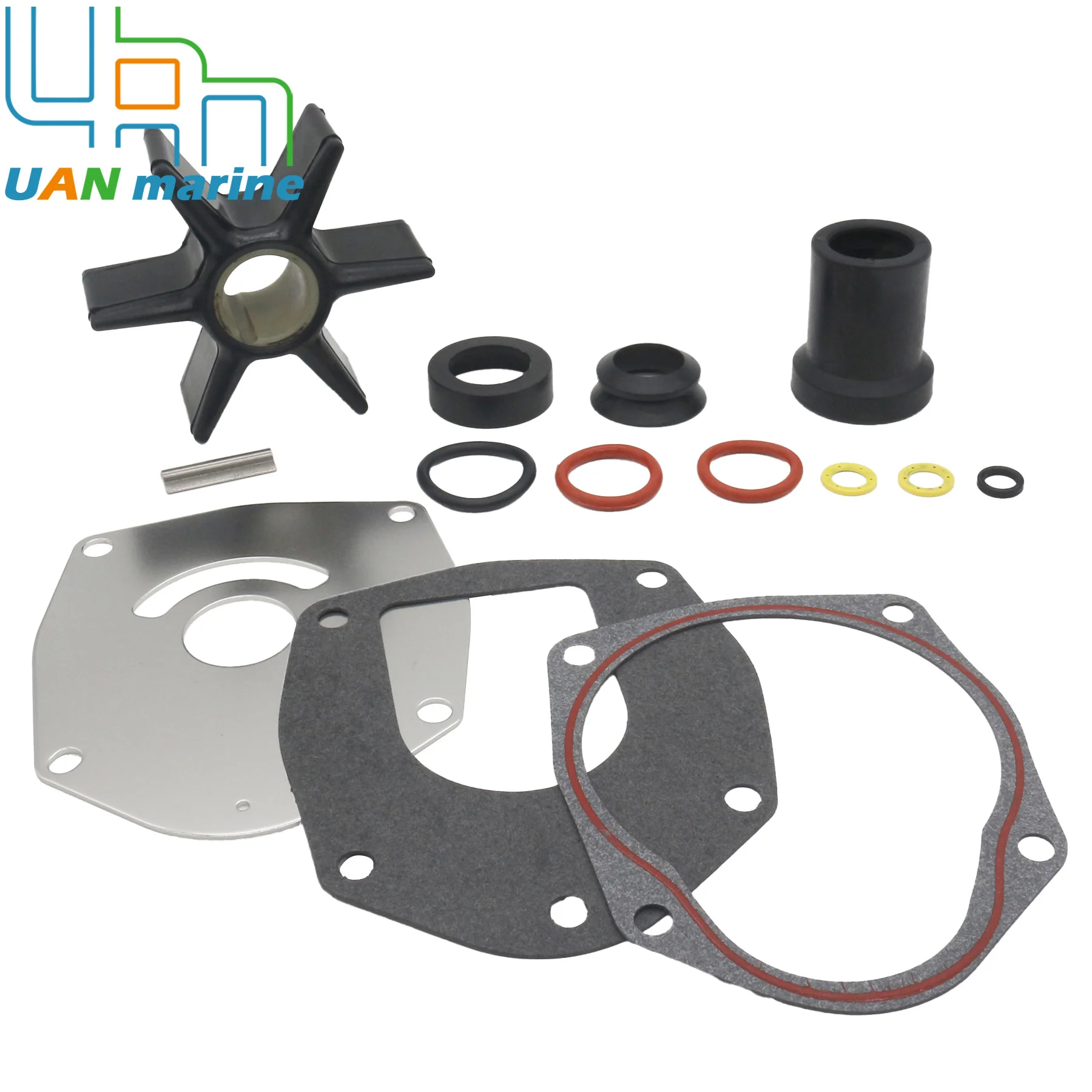 Impeller Repair Kit Fits Mercury 4T 40 50 55 60 75 80 90 100 115 125 135 150 175 200 225 275 300 350 HP Outboard Motor 8M0100526
