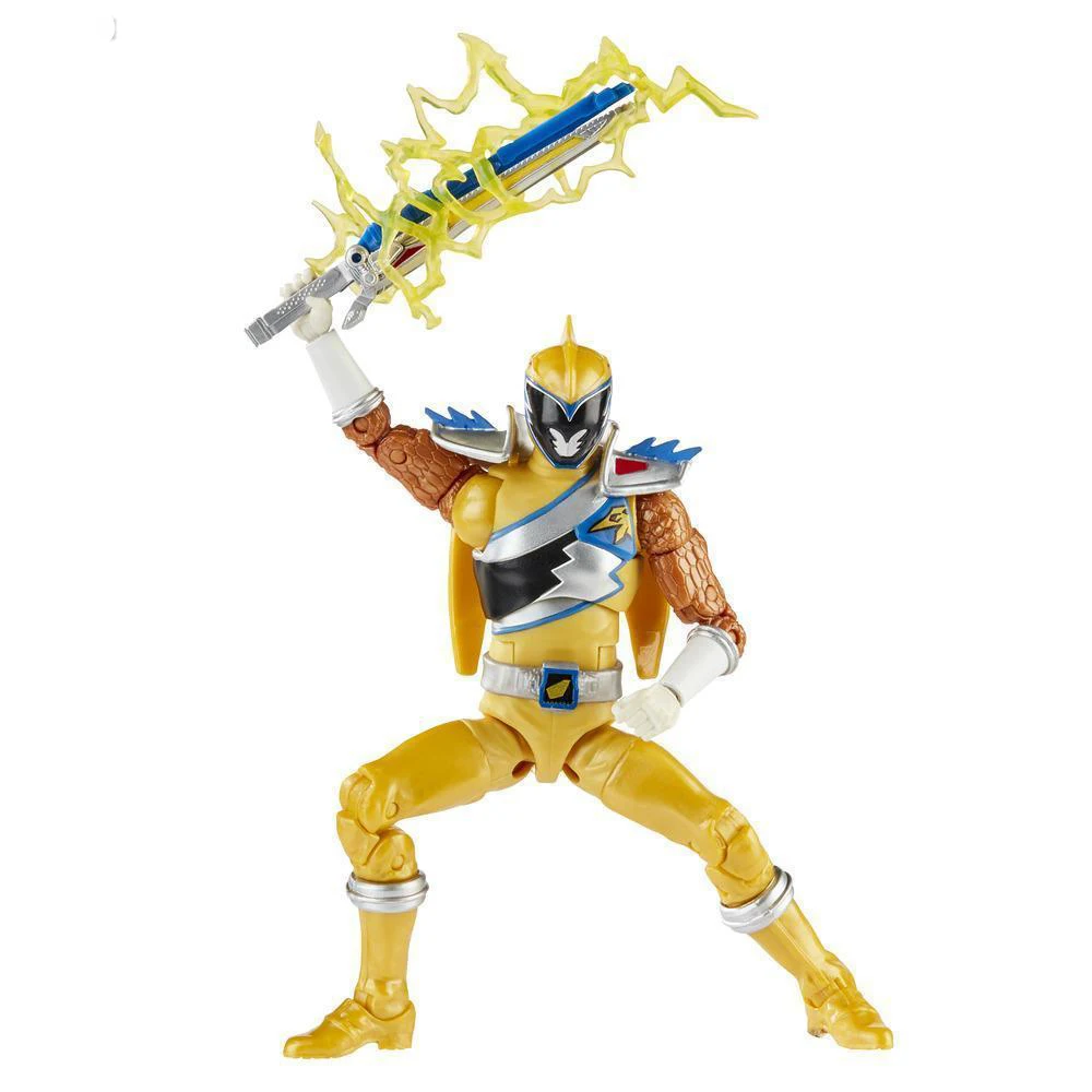 [在庫あり] ハスブロ パワーレンジャー ライトニング コレクション ディノ チャージ ゴールド レンジャー エクセレント 6 インチ スケール アクション フィギュア モデル おもちゃ