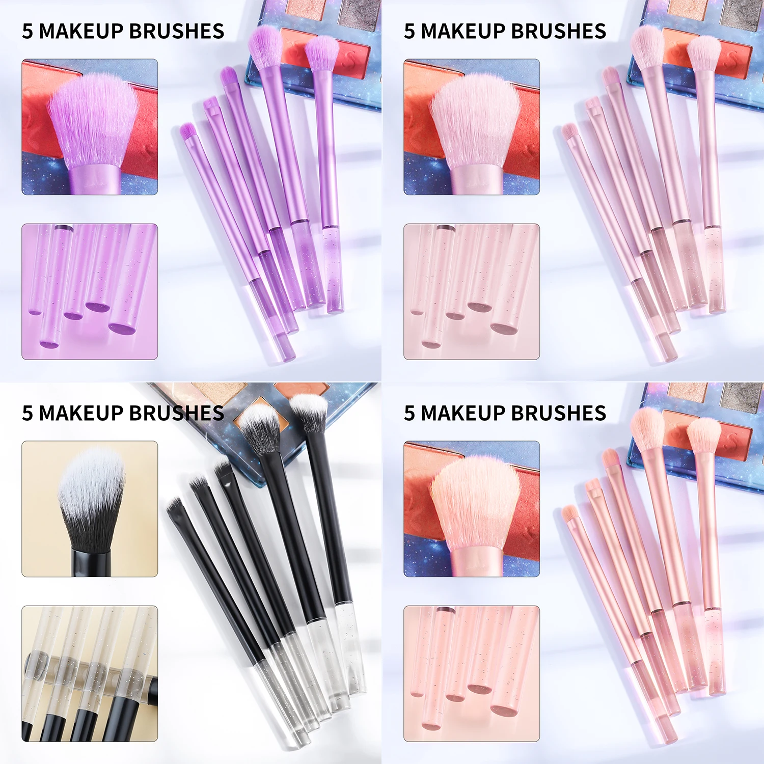 1pc Eye Makeup Brush Set -eyebrow Contour Eyeliner Brush Eye Makeup Blending Detail Makeup Tools