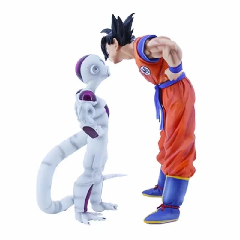 

Аниме-фигурка Dragon Ball Z: Фриза против Сона Гоку, 24 см, GK, ПВХ, коллекционная модель, статуэтка, игрушка, подарок, аниме-модель для рабочего стола