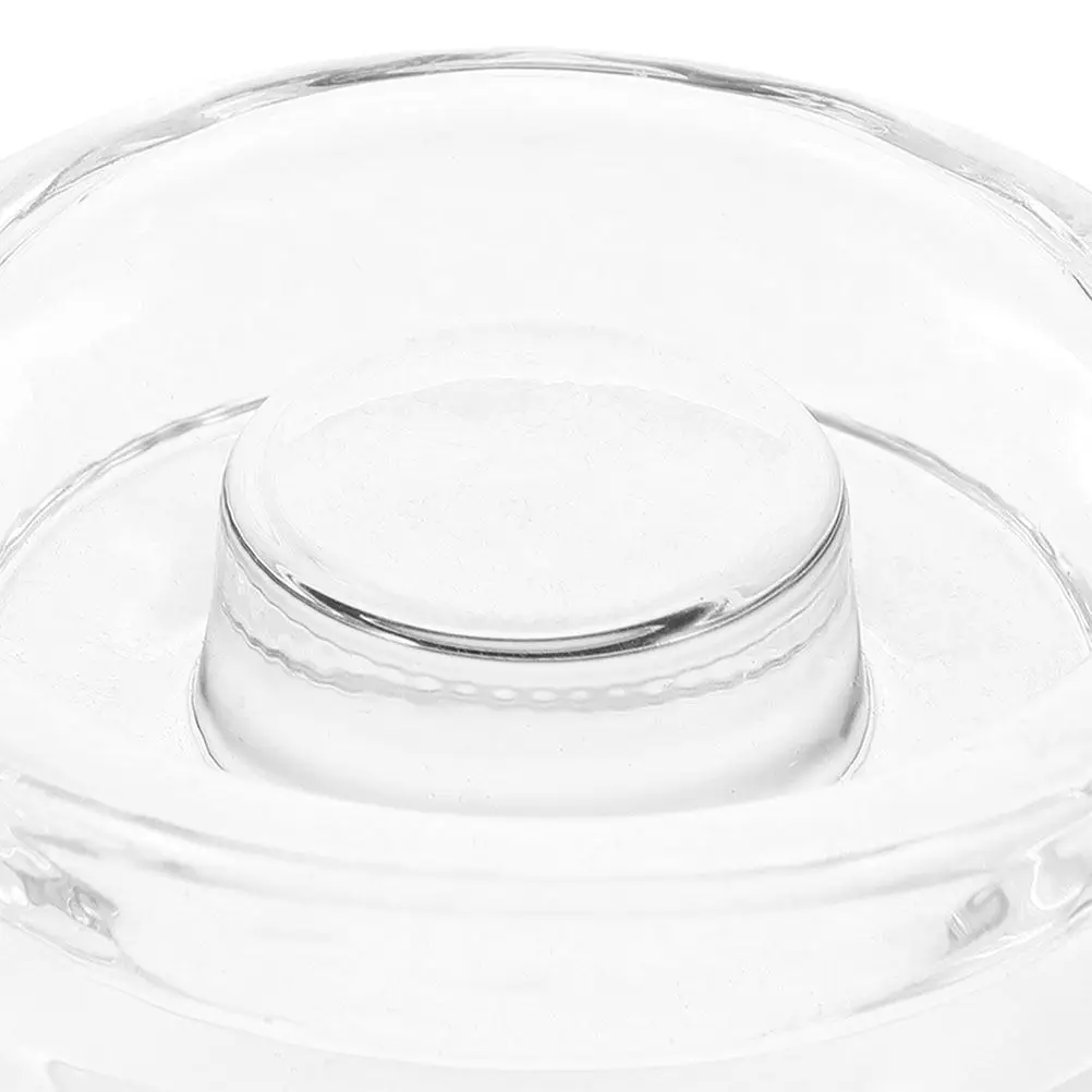 2Pcs Wide Mouth Fermenting Glass Weights Mason Jar Weights Stable Pressure Canning Supplies for Pickle Fermentation Food Storage - view 2