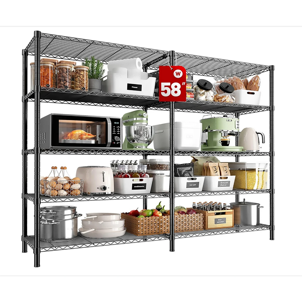 5 Tier Garage Wire …