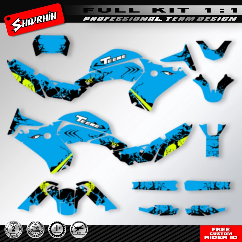 

Sawrain Motorcycle Fairing Decals Graphics Stickers For Yamaha Tenere 700 2018 2019 2020 2021 2022 For Yamaha Tenere700 T700 T7