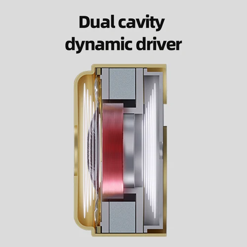 Imagen 2 del producto FiiO JH5 1DD + 4BA auriculares intrauditivos híbridos de 5 controladores HiFi, Cable desmontable de 2 pines de 0,78mm enchufe de 3,5mm para IOS/Android