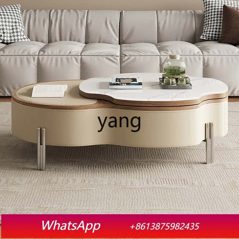 LMM lift coffee table living room home light luxury high-end small apartment creative high-end sense