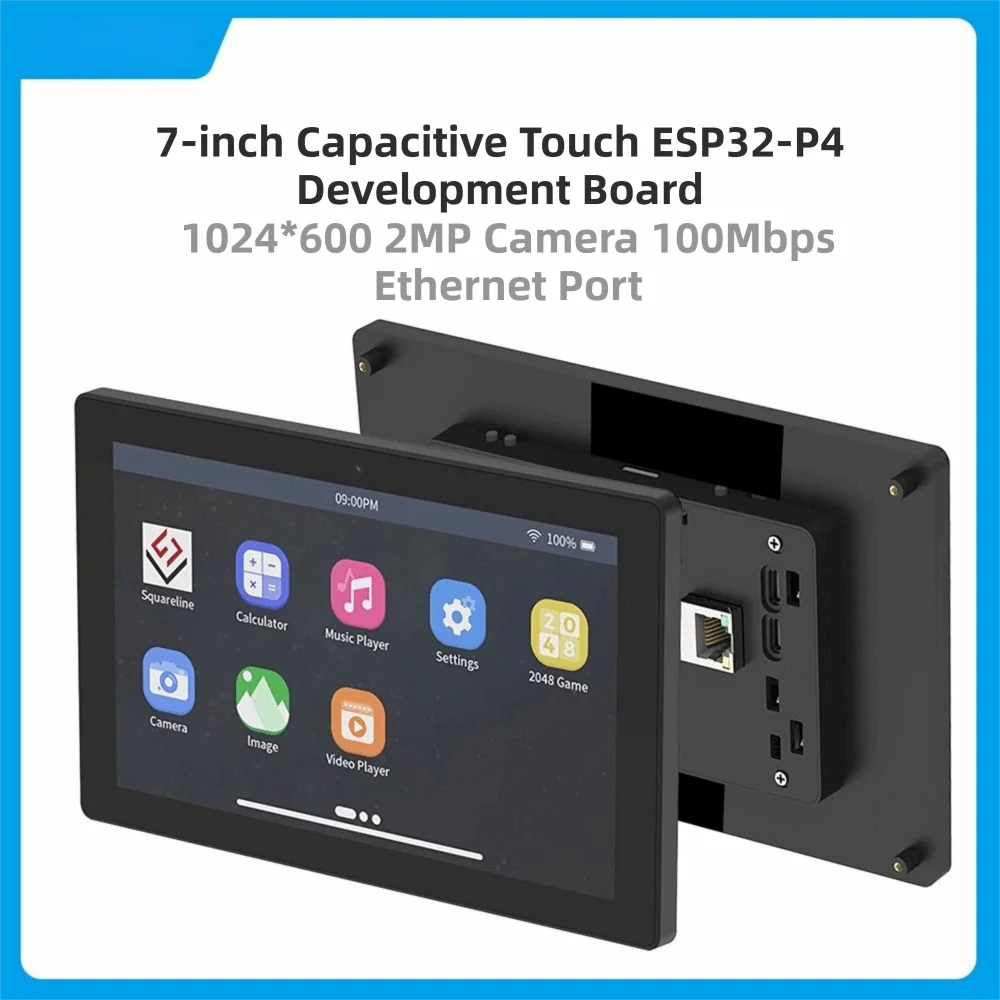 

7.0-inch Display ESP32-P4 Development Board IPS Screen 1024*600 Resolution IPS Capacitive Touch Camera Module WIFI Bluetooth