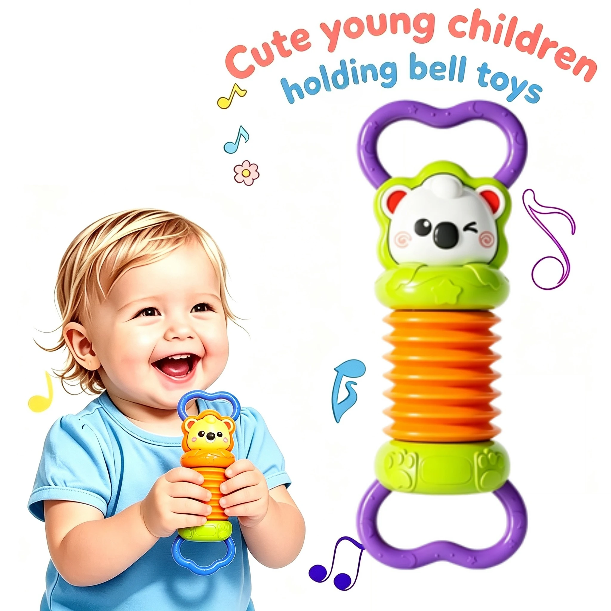 1pc Baby Accordion Toy, Early Education Musical, Grasping Training & Soothing Lullaby for Toddlers, Sensory Developmental Gift.