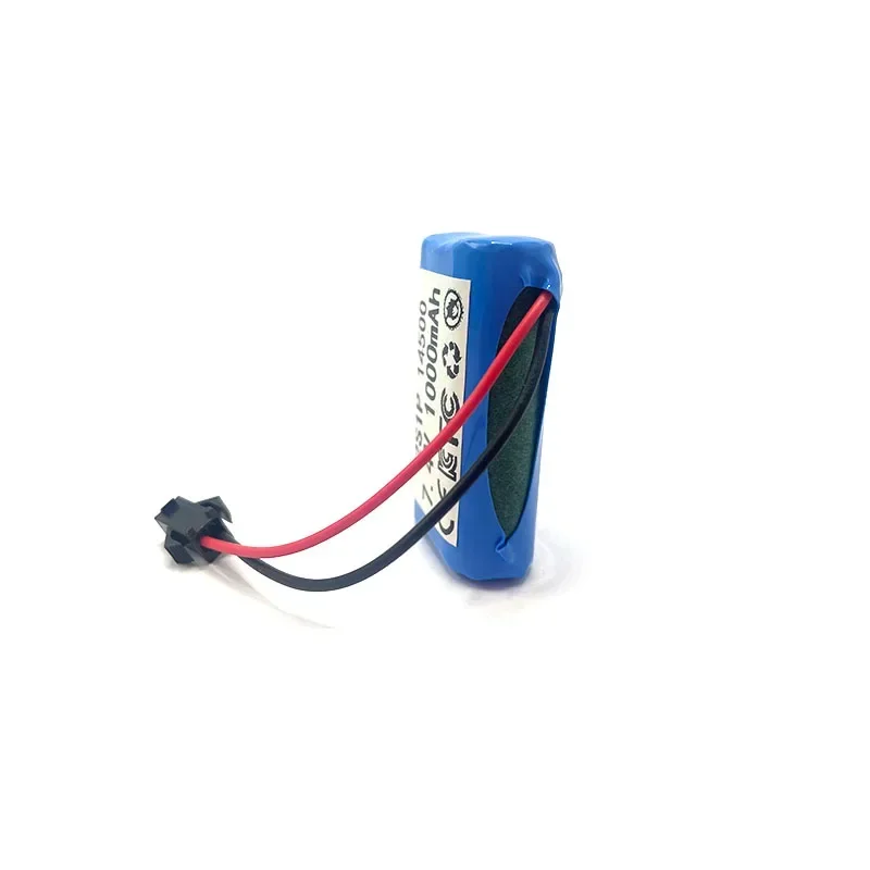 14500 2S1P 7.4V 1000mAh with BMS Lithium Ion Battery for Toy Remote Control Cars Singing Machines Radios Small Speakers