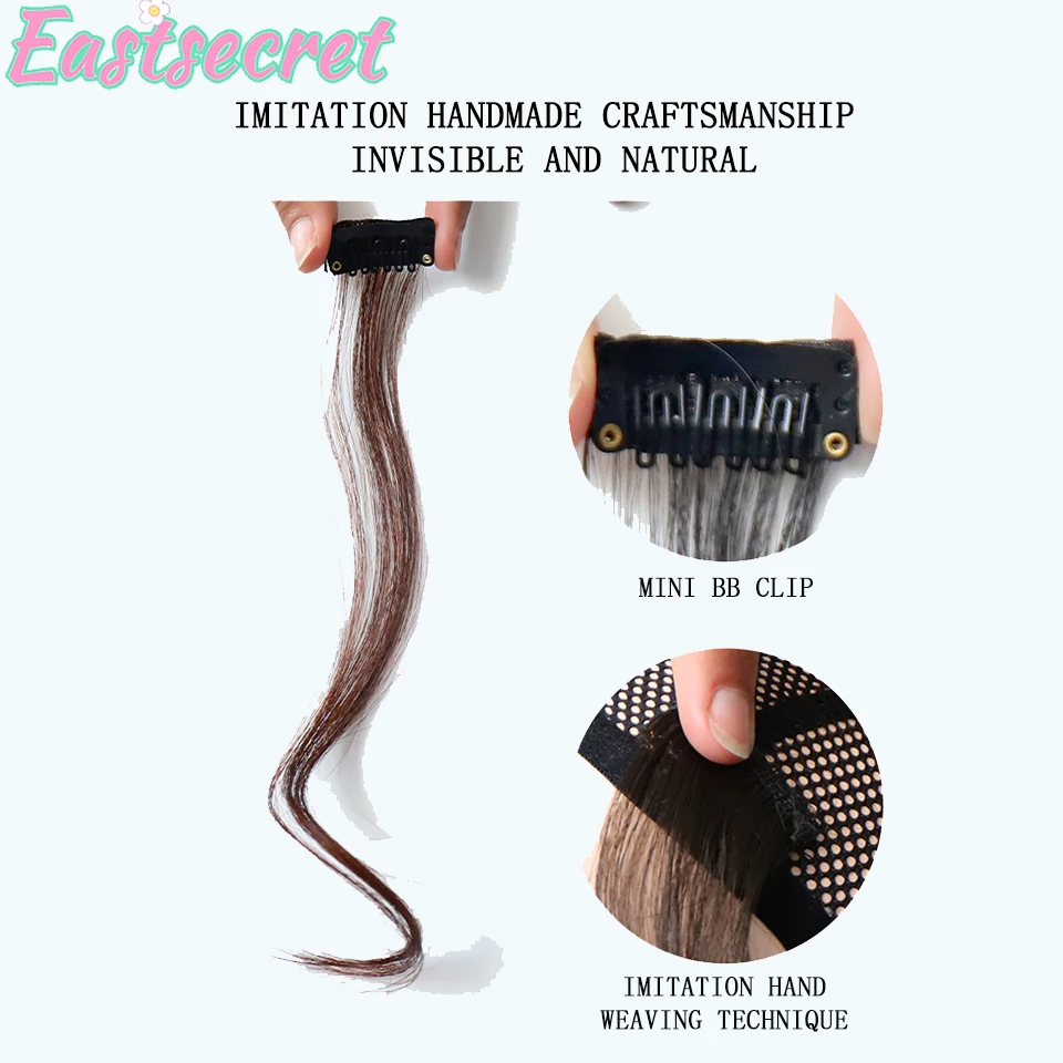 EAST Dragon whisker bangs wig piece with eight character bangs bangs wigs bangs wigs women's natural bangs