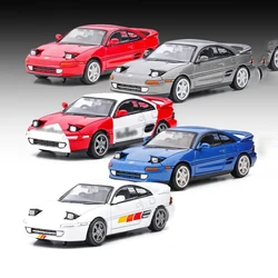 Diecast Model Car 1/64 For MR2 W20 Sports Car Alloy Simulation Small-scale Car Model Miniature Toy Collection Decoration Gift