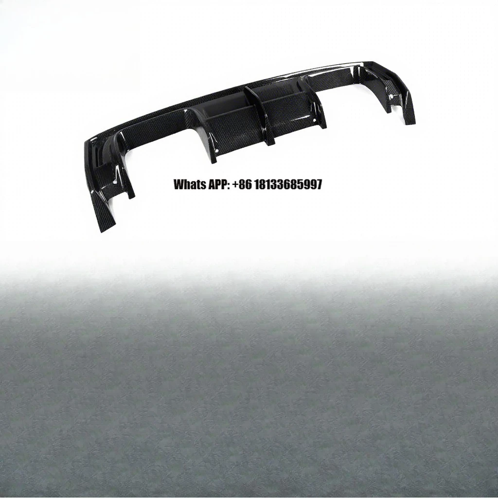

Dry Carbon Fiber V Style Rear Diffuser Lip for BMW G80 G81 M3 G82 G83 M4 Upgrade Lower Splitter Rear Bumper Lip Spoiler