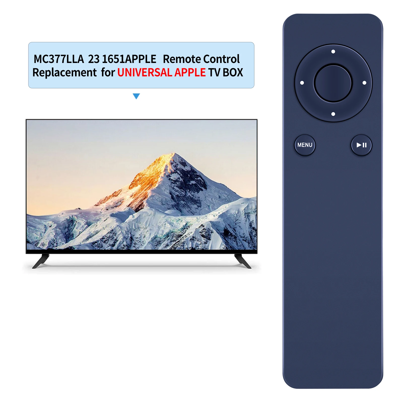 Remote control MC377LLA Universal for Apple 23 TV Box 1651 APPLE