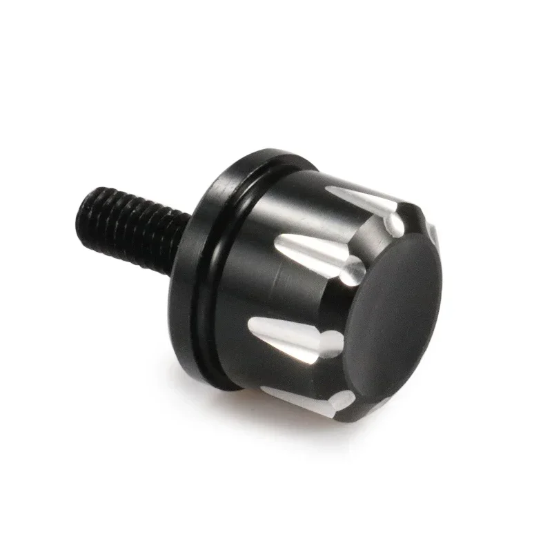 

Black Motorcycle CNC Aluminum Rear Seat Bolt Screw Cap For Harley Street Glide Sportster XL883 1200