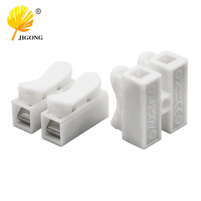 Quick terminal Push type LED ceiling lamp with 2-position terminal Self-locking Push type terminal 0.2-2