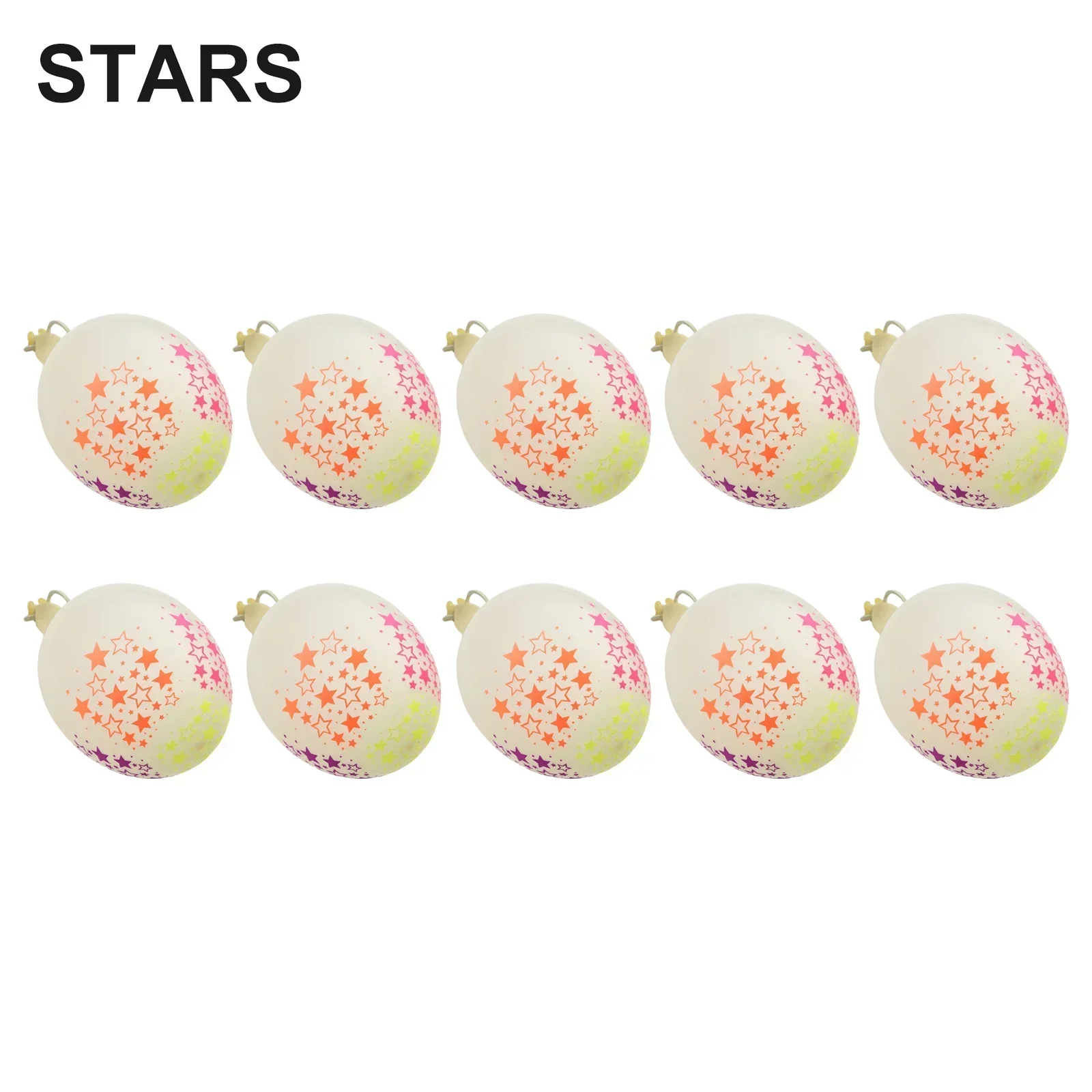 10pcs Neon Blacklight Reactive Star Balloons Wedding Birthday Party Decor Glow Baloons Baby Kids Gifts 12 Inch Stars M Points S