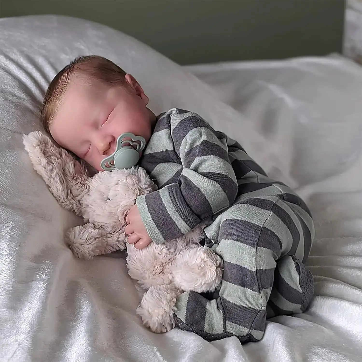 

Реалистичные куклы Reborn Baby Dolls Boy — 20-дюймовая реалистичная кукла с винилом всего тела, спящие куклы новорожденного для детей от 3 лет