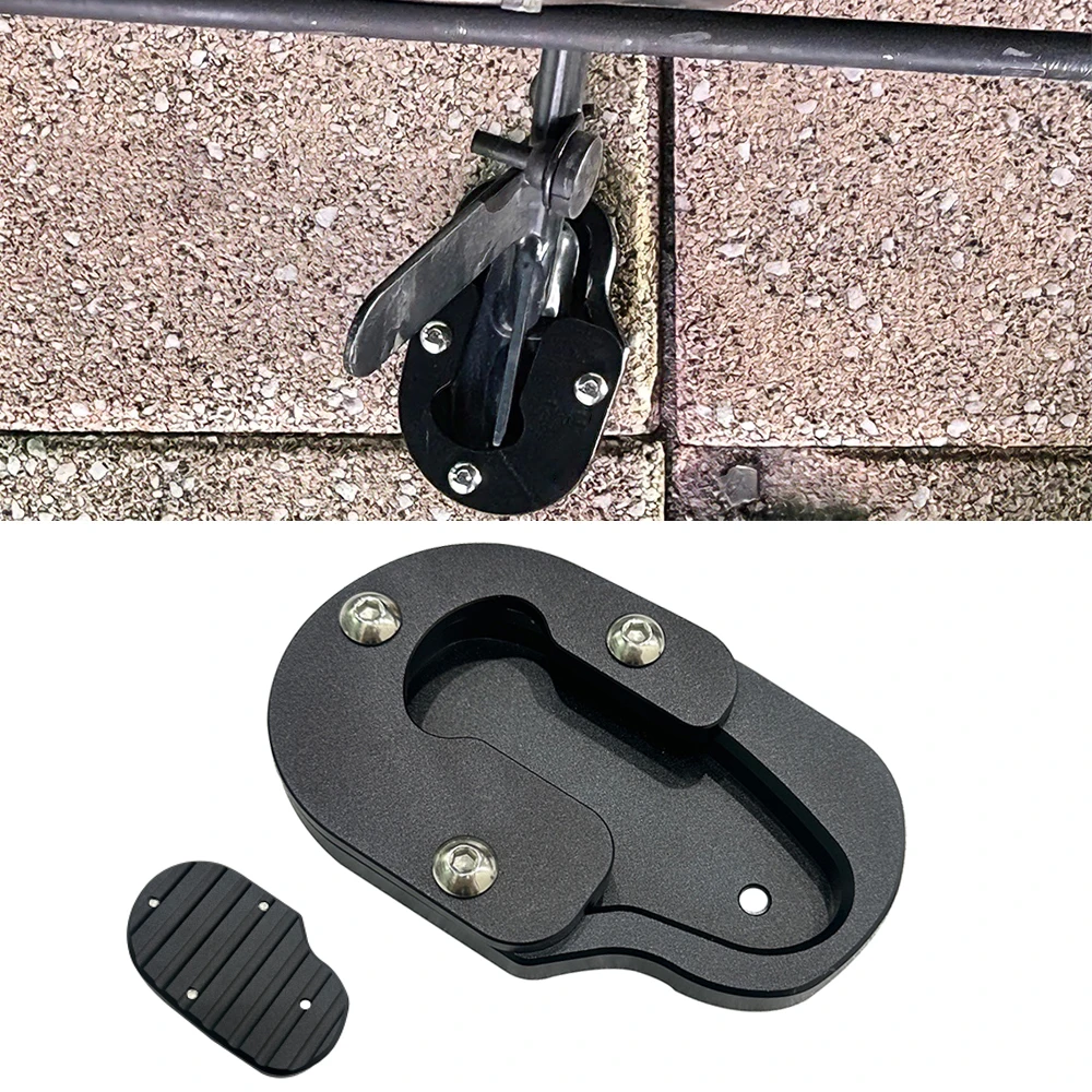 Fit For Harley 1250 Sportster S 2021 2022 2023 Motorcycle Accessories Foot Side Stand Enlarger Plate Kickstand Enlarge Extension