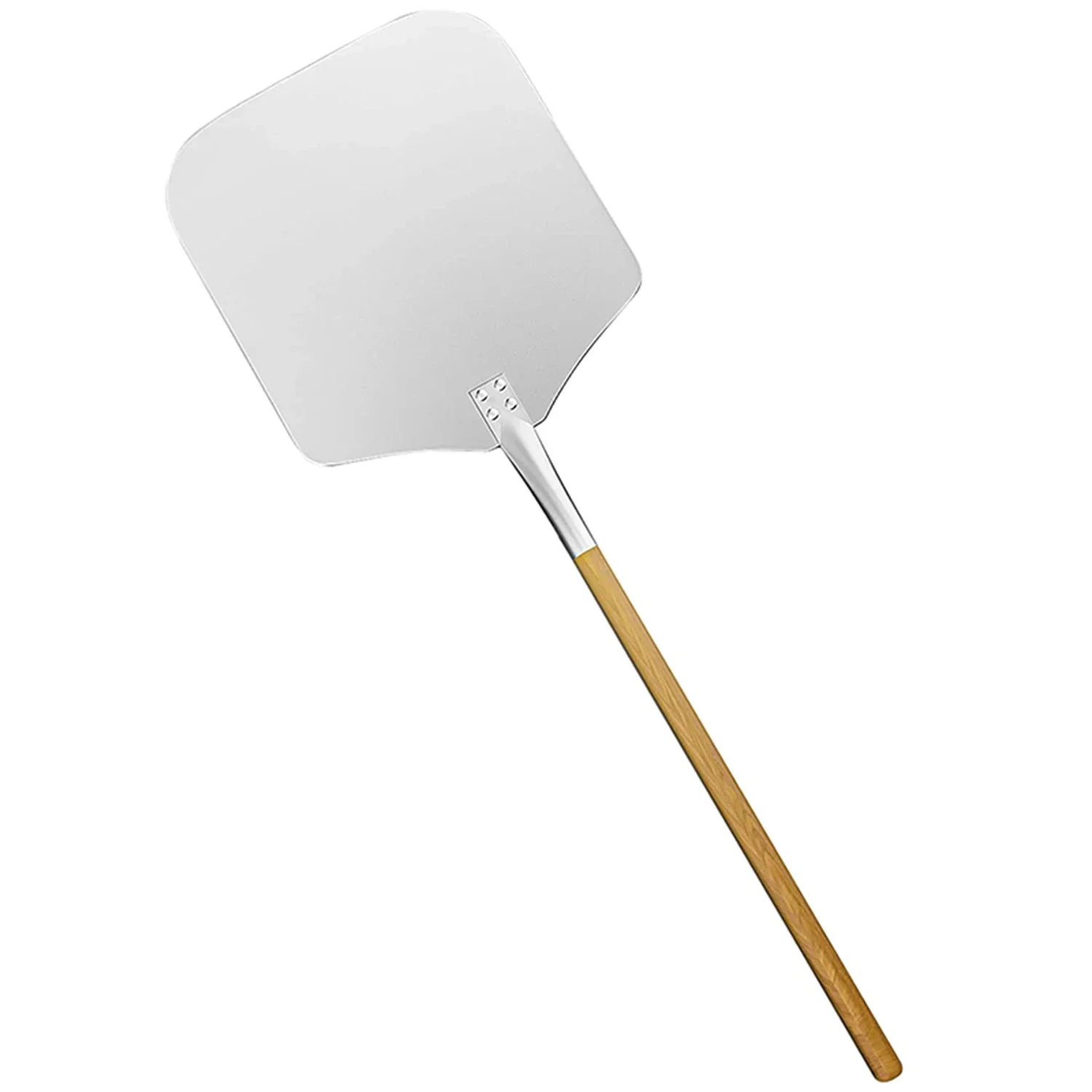 

Pizza Pusher Pizza Peel Made Of Stainless Aluminum (90Cm) - Practical and Solid Thread Pizza Lifter with Rounded Edges