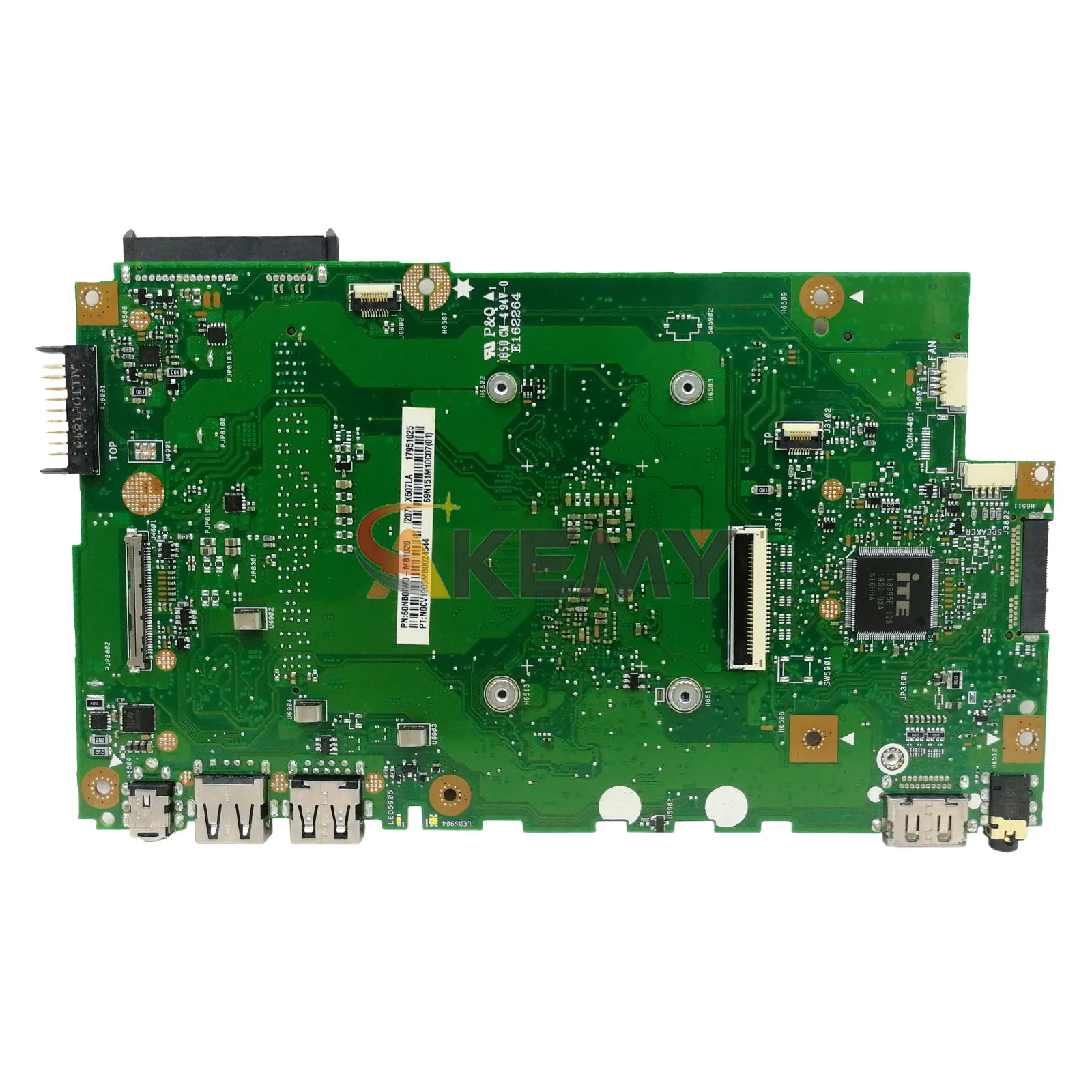 X507LA Laptop Motherboard For ASUS VivoBook F507L X507L A507L R507L X507LA Notebook Mainboard W/ I3 I5 I7 CPU tests OK fast ship