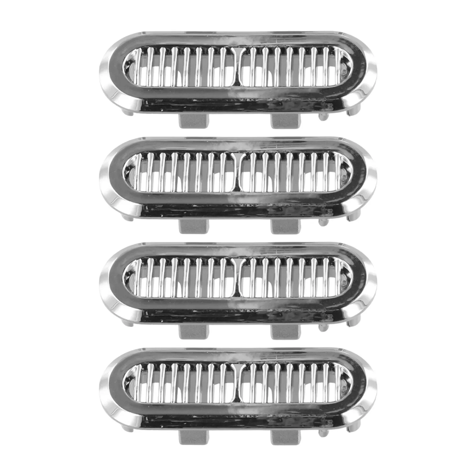 

High Quality Drain Protector Overflow Cover Elegant Design ABS Plastic Trim Long-lasting Material Shiny Finish