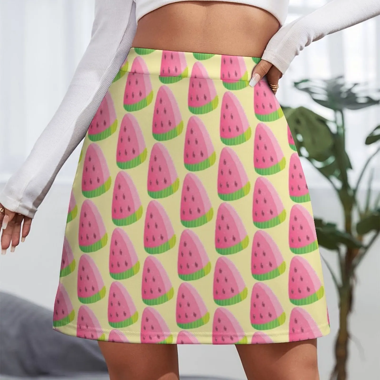 Watermelon Mini Skirt new in dresses Skirt pants Mini Skirt