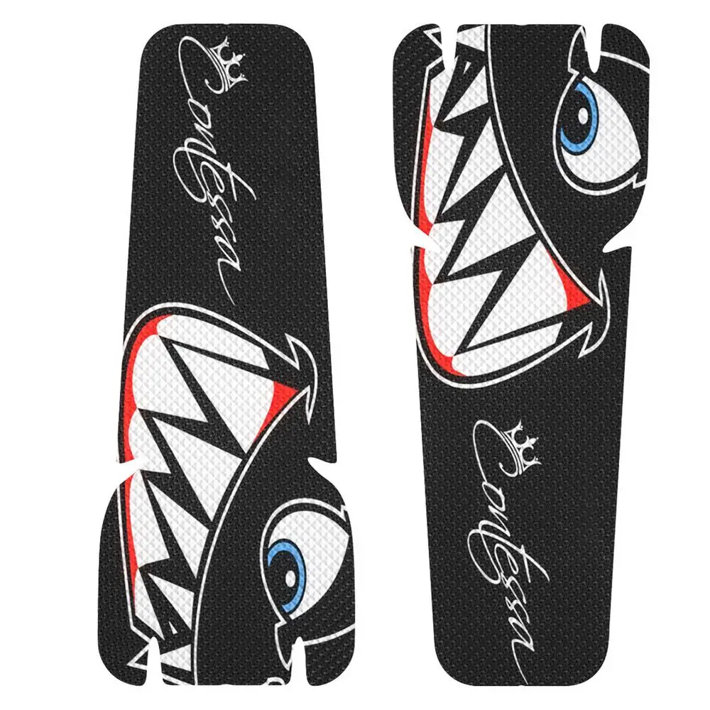 AliExpress bike Handlebar Sticker 3D PVC Road Bike Handlebar Tape Scratch Resistant Shark print Mountain Bike Handlebar Protective Stickers