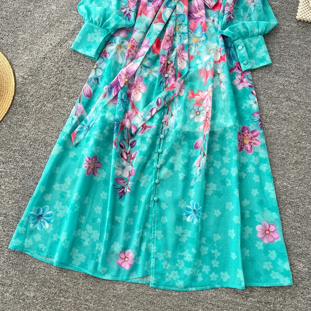 Sexy monopetto con stampa elastica slim Chic Party Club Vintage Boho Donna moda coreana Abbigliamento da donna da spiaggia