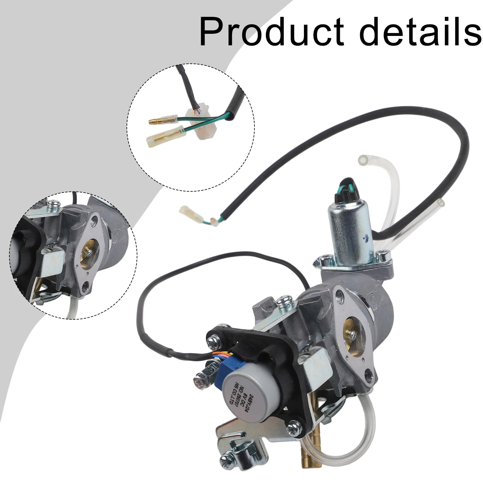 Replacement Carburetor For HUAYI for Champion Dual Fuel Inverter Generator 28 130000 02 Metal Material for Outdoor Use
