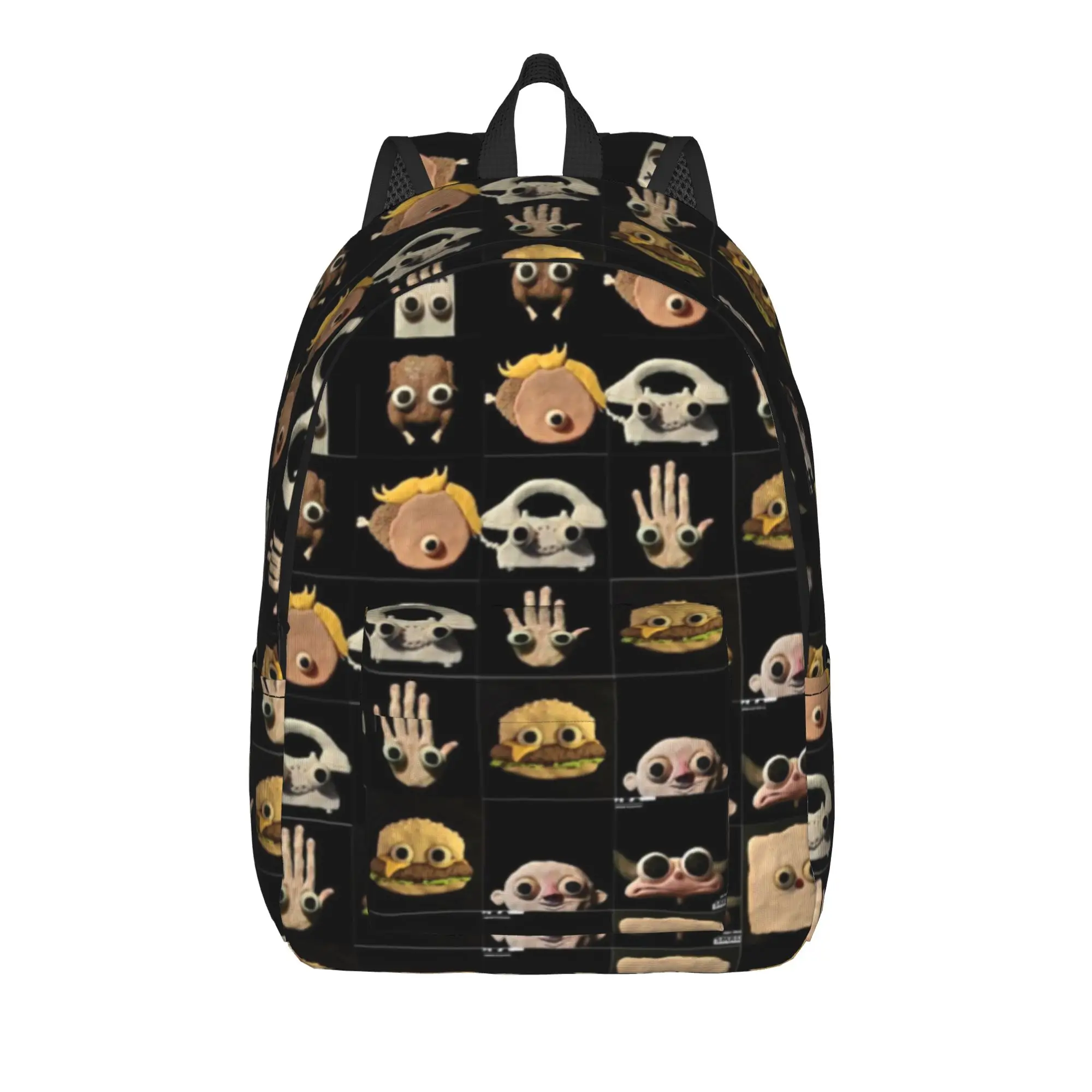 Jack Stauber Mix Casual Backpack Sports High School Hiking Travel  Daypack for Men Women Laptop Shoulder Bag