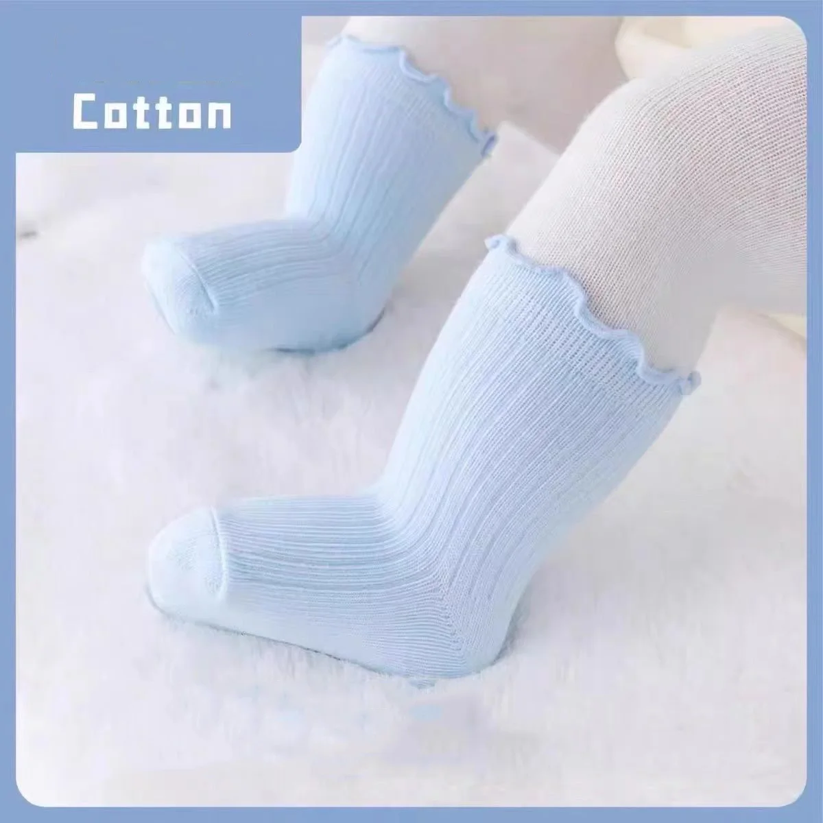 Newborn Baby Boys Socks Cotton Ruffle Breathable Soft Infant Boys Sock Candy Color High Quality Toddler Boys Ruched Sock Clothes