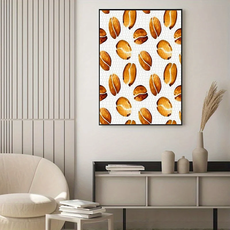 종이 퍼즐, 커피콩 디자인의 DIY 퍼즐, 성인 퍼즐, 가정 레저, 사무실 모임, 크리스마스 퍼즐에 적합