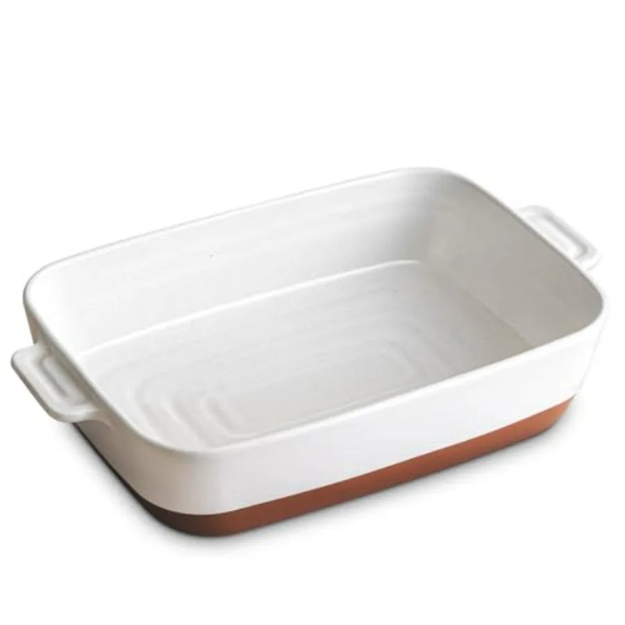 

Ceramic Casserole Dish for Oven 9x13 Deep Lasagna Pan Large Baking Dish with Handles 4.3 Quarts Durable and Oven Safe Pan for R