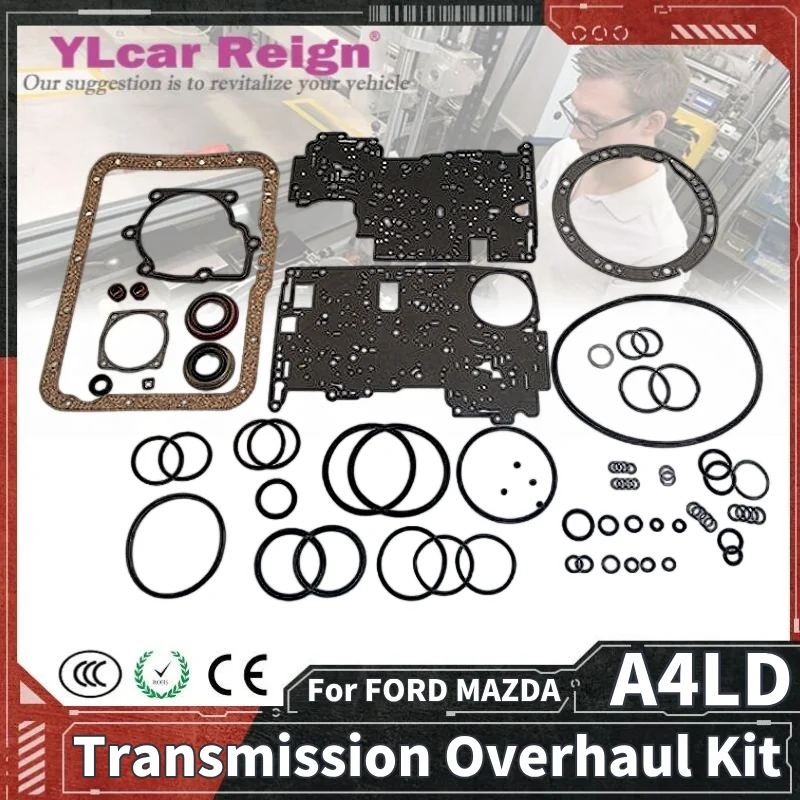 

A4LD комплект для капитального ремонта автоматической коробки передач, комплект сальников для FORD MAZDA MERCURY, комплект для ремонта прокладки коробки передач автомобиля, автомобильные аксессуары