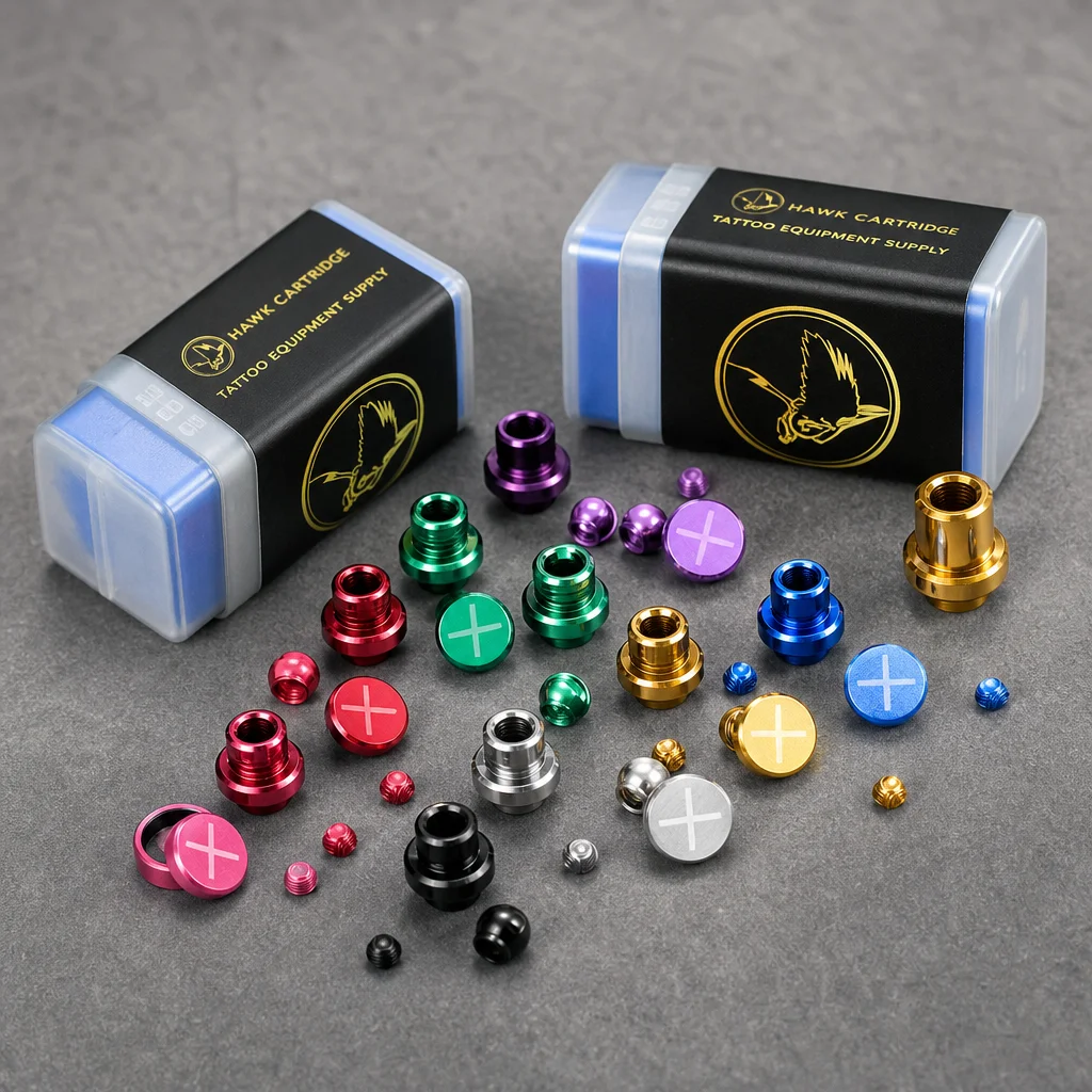 

Wolfcoolvape 510 Drip Tip and Button Set for dotMod dotAIO V2 - Aluminum Material, Mission V1 Design