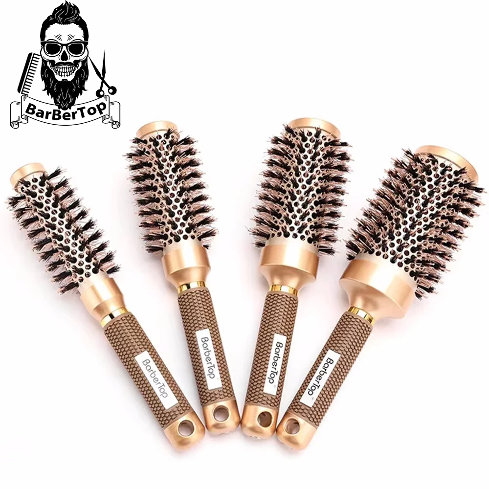 

Salon Hairdressing Comb For Curly Method Professional Women's Wet Dry Round Curling Combs Barbershop Hairdresser Styling Tools