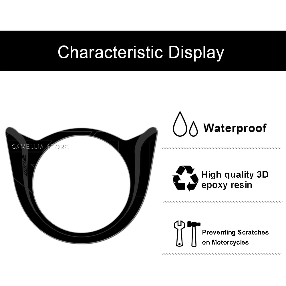 

Аксессуары для мотоциклов BMW R1300RT 2025, 3d эпоксидная наклейка на топливный бак мотоцикла, водонепроницаемая наклейка, новая наклейка спусками