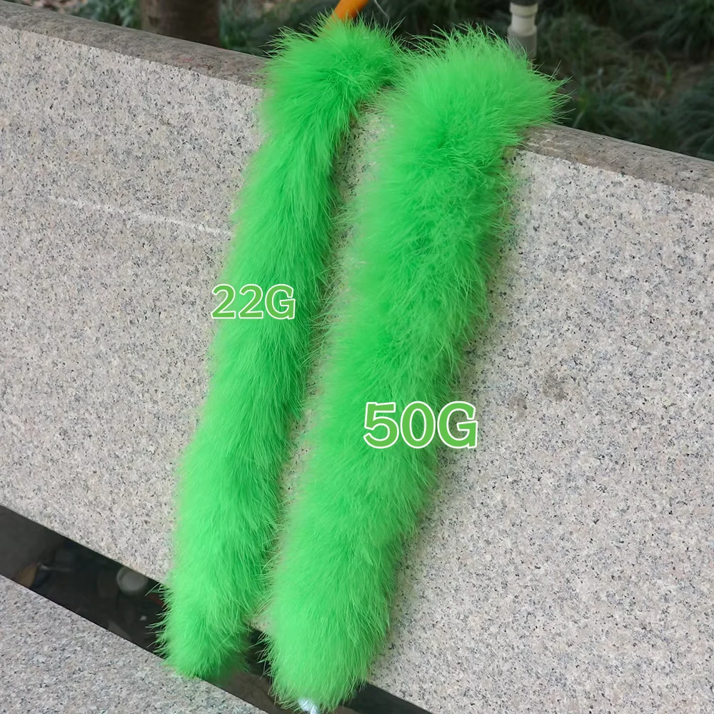 2M 22G 50G Natürliche Truthahn – Feather Trim Marabou Bewertung und Preis