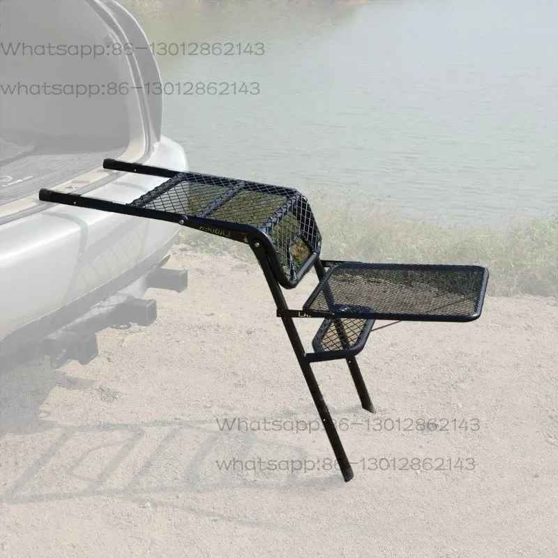 Outdoor Folding Ladder, Tire Ladder, Camping Table, Multi-function Ladder