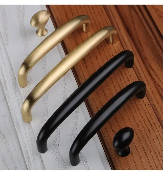 

3,75 ''5'' матовая латунь, черные ручки для ящиков, ручки для комода, дверные ручки шкафа, фурнитура для ручек кухонного шкафа