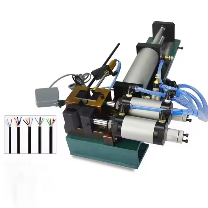 

Cable Outer Diameter Size Max 30mm Stripping Outer Jacket Inner Wire Stripper Multiple Wire Stripping Machine Easy Adjust